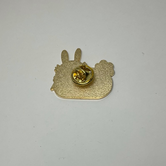 Most Anxious Rabbit enamel pin flair funny award rabbits - Picture 3 of 3